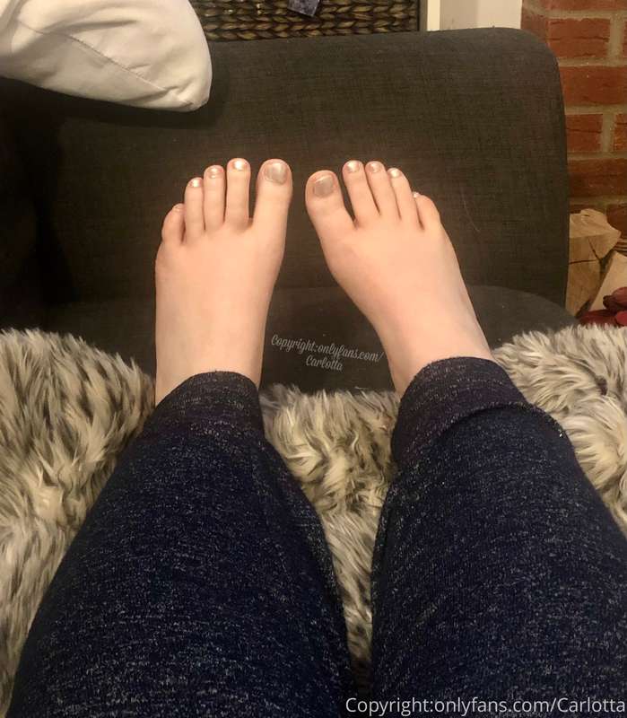 I painted my toenails for the first time in 10 months as wel..