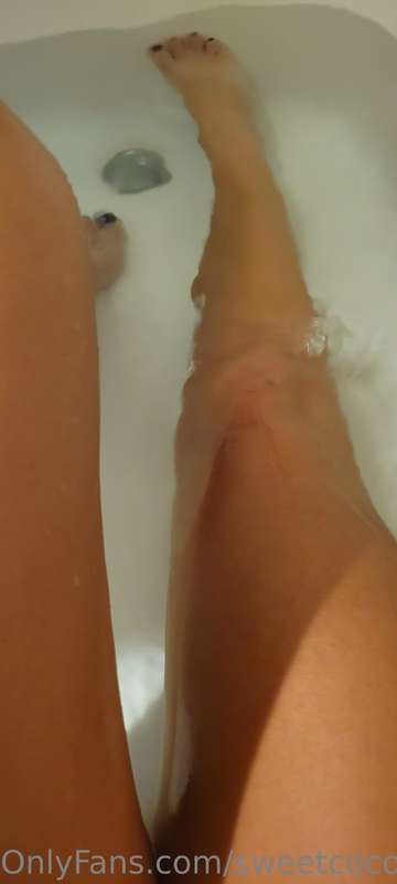 Nothing like soaking In a hot bath after work