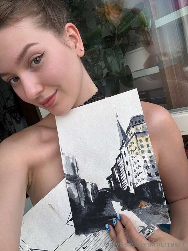 Hello, my dear friends 💖My contest for a unique painting cre..