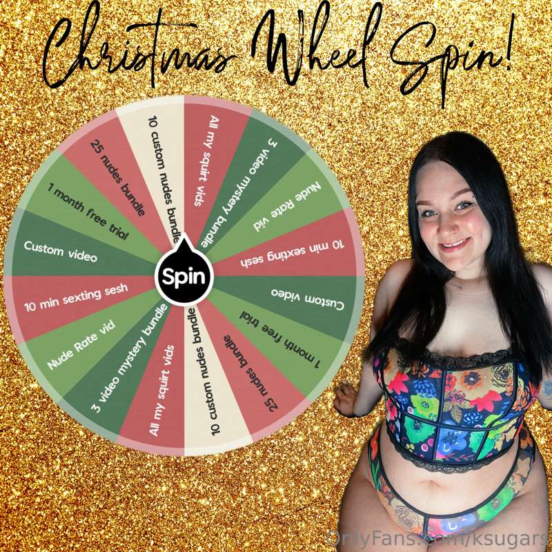 Spin the wheel to win a gift! 🎁 

🎄 1 SPIN - $10
🌟 2 SPINS -..