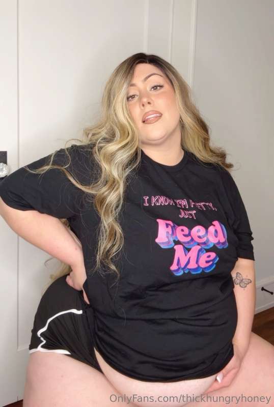 Why talk when you could just read my shirt and stuff cake in..
