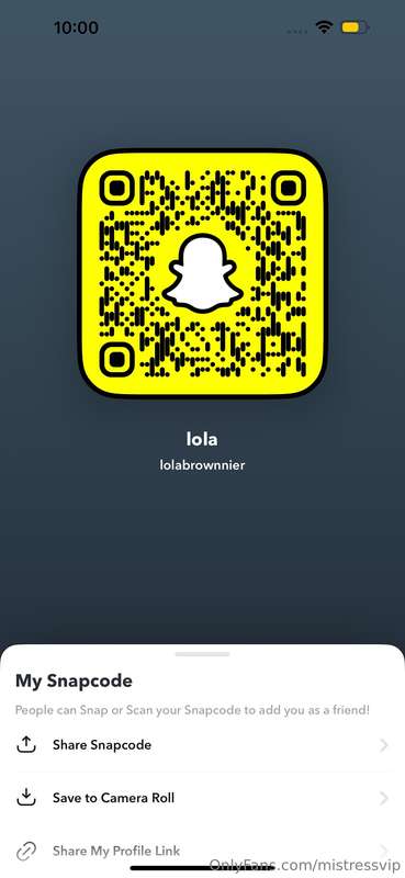 Guys if you want to talk to me add me on snap 🫰 
