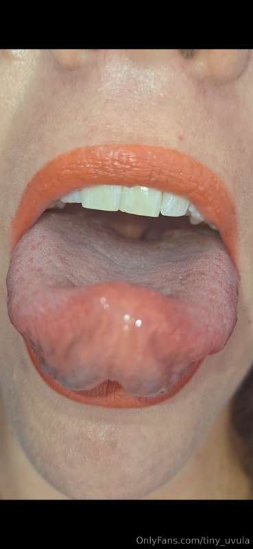 I want you to lie down on my tongue. There's surely enough s..