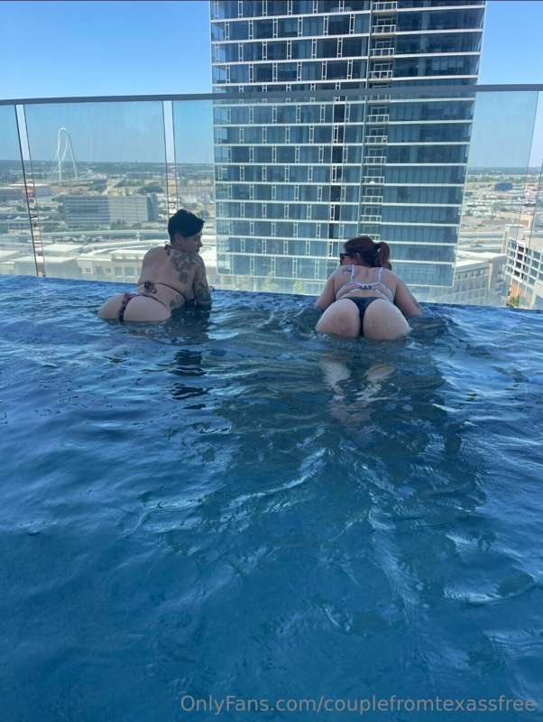 It's a view with a view. 😈

Come see more of us @couplefromt..
