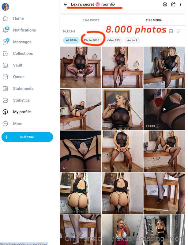 Happening right now...The 8000-photo threshold has been exce..