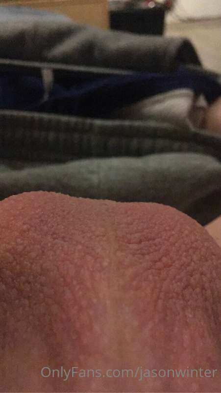 Close-up of my balls 🙈😋