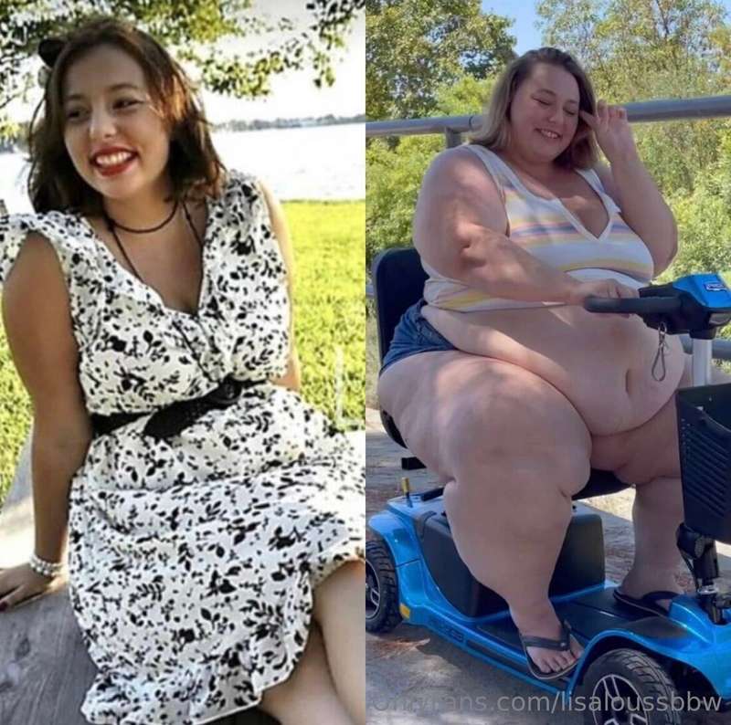 A fan on Curvage made this before and after, and I wanted to..