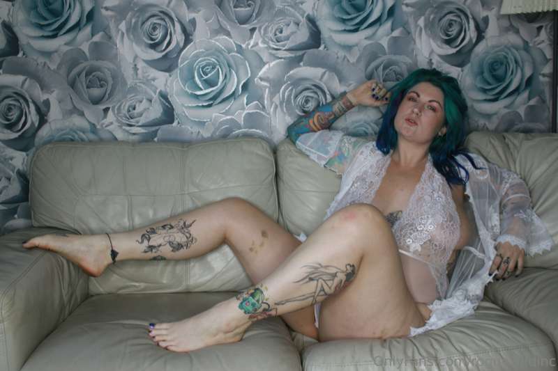 Just laying about in lingerie looking sexy on a shoot... my ..