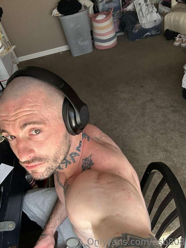 Getting some work done and yes I work from home