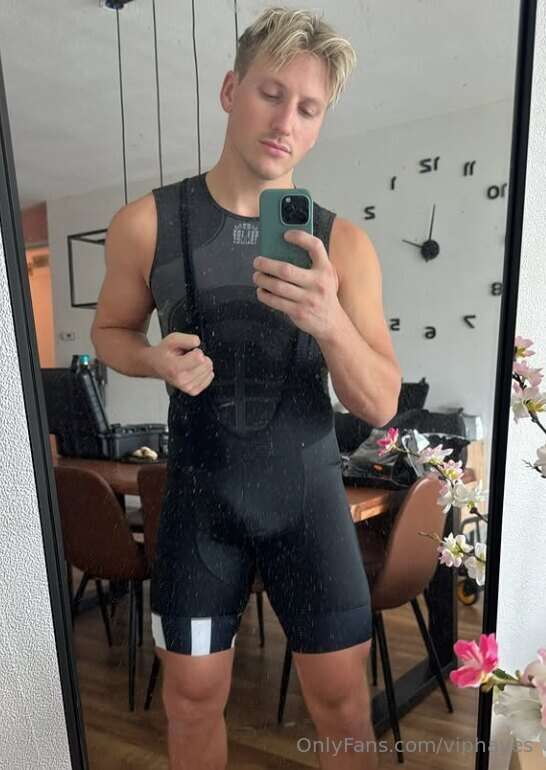 Just finished working up a sweat… now it’s your turn to see ..