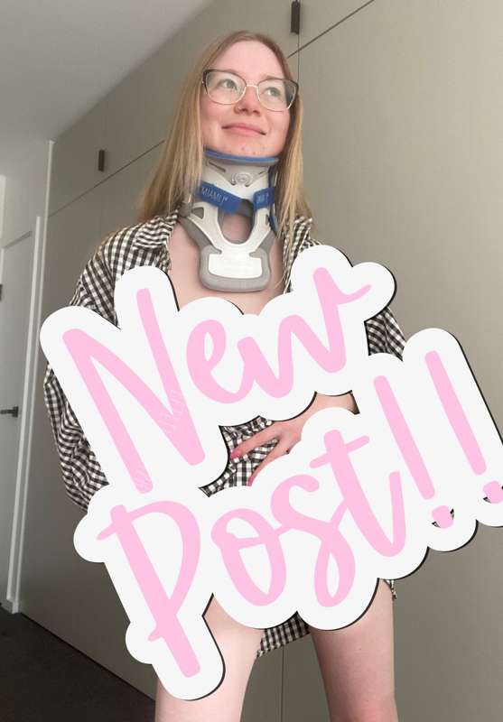 There's a new photoset on @naughty_nymphet of me flashing my..