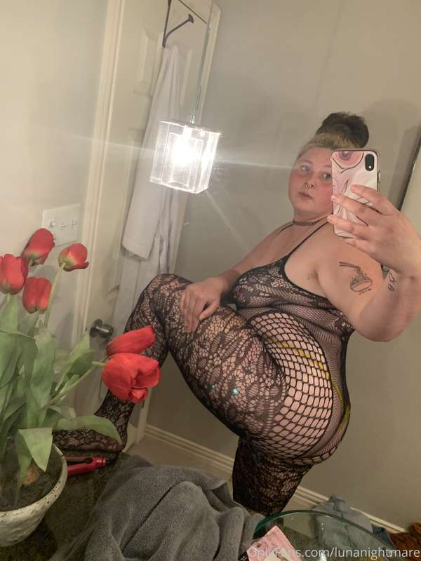 New bodystocking with hole 🥵