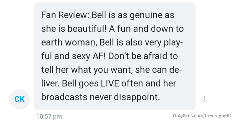 Fan Reviews can be messaged to me if you are able! I love to..