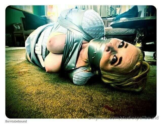 Taped up and left to struggle