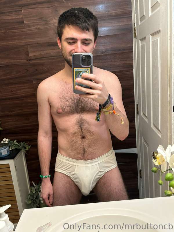 And somthing about wearing briefs that turn me on