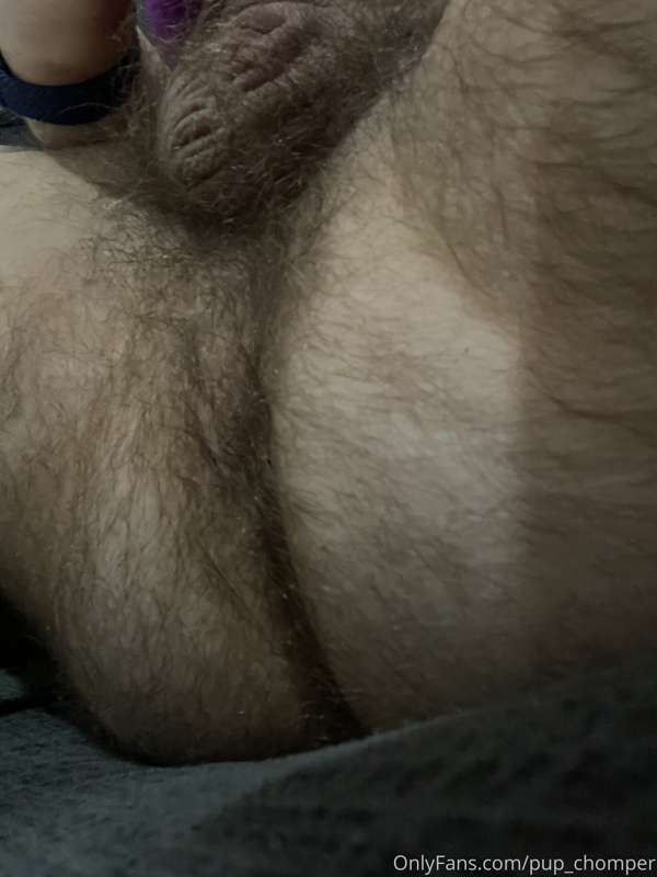 A pretty rare close-up of my ass. Who wants to get their fac..
