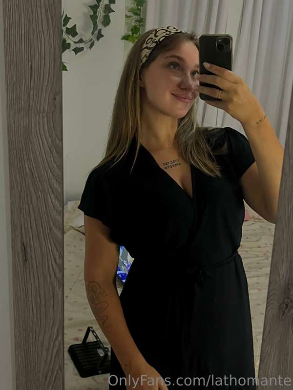 in dress or without?😇