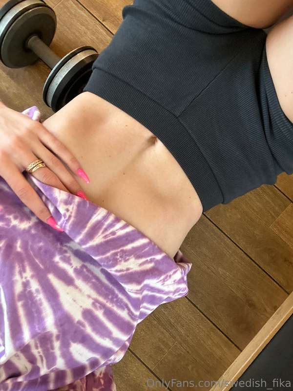 Gym today, Dance tomorrow 🥰☀️