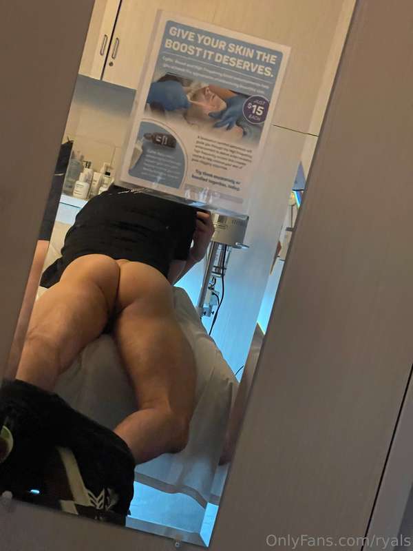 came to get a facial 🧴💦