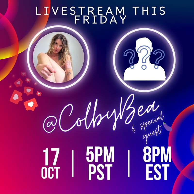 Going live again this friday!This time I'm going to have a s..