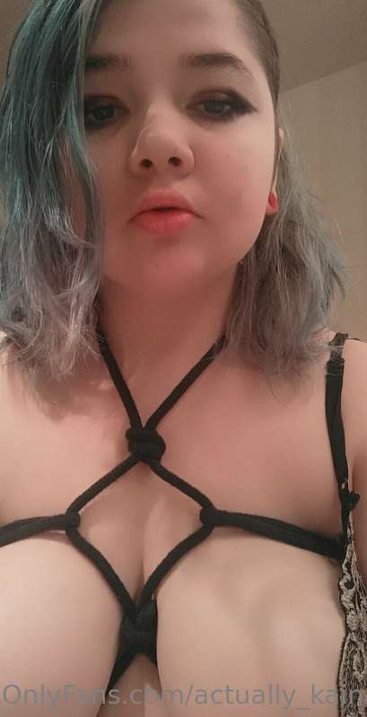 Check out some of my shibari, its fun to do lol