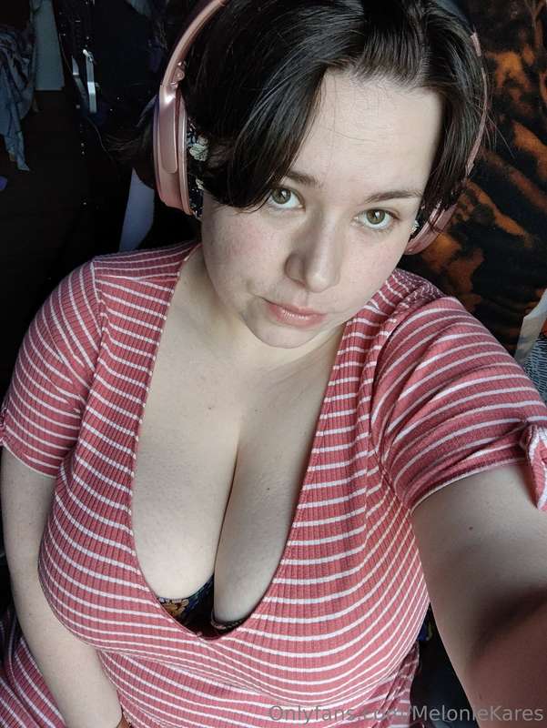 I love how I can just pop my boobs out of my dress like this..