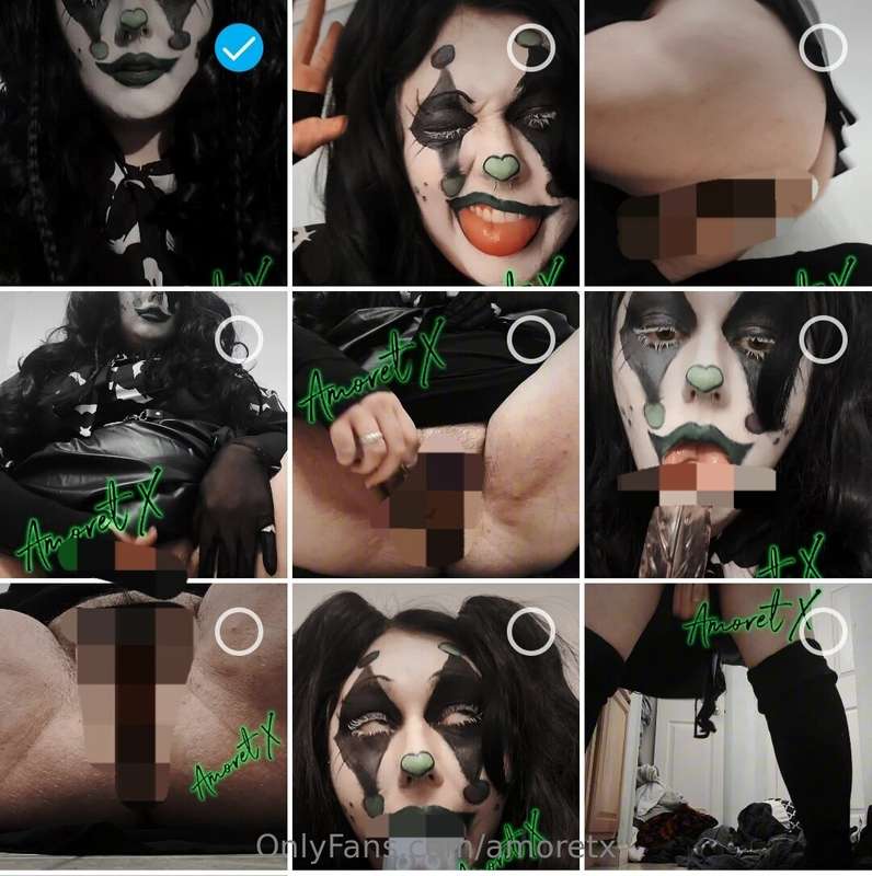 Played with myself in clown 🤡🍑😈 enjoy this 5 minute video 🤤
..