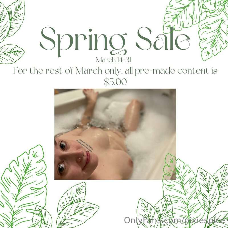 🍃We've got a sale on, folks!🍃

From now until the end of Mar..