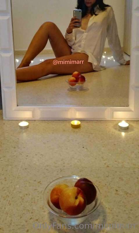 I love the serene atmosphere at home, with candles and essen..