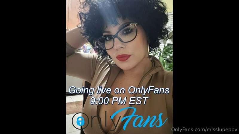 Going Live In the Shower on Tonight 9:00 PM EST!
