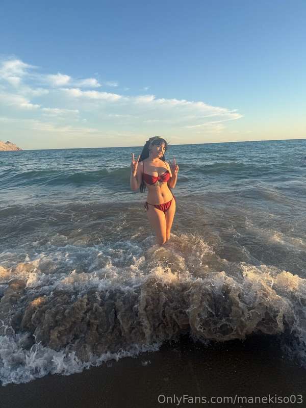Tan mojada como me gusta 🌊