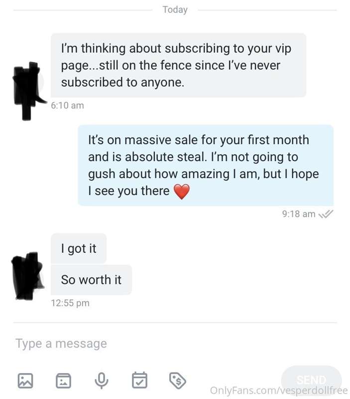 If you’re on the fence about joining my premium page, don’t ..