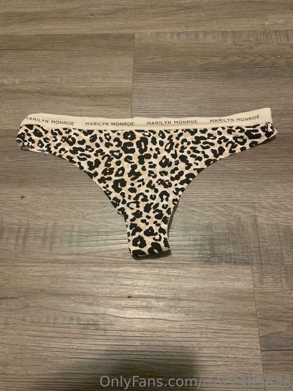 Leopard Print Panties For sale