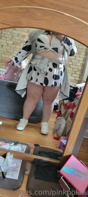 Fit cheeeeckkkk~ I was wearing cute stuff undernearth~ 😋 jus..