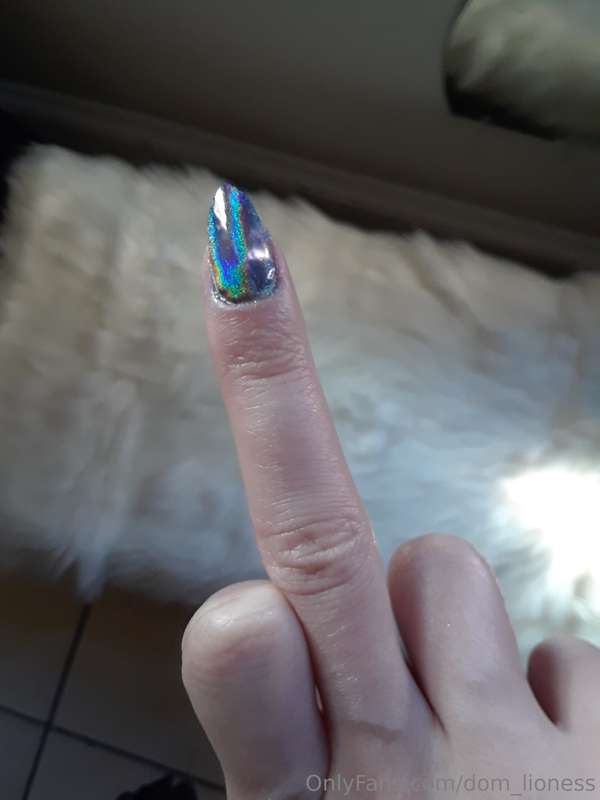 Nails & Toes Polished to Perfection 
Would you rather just a..