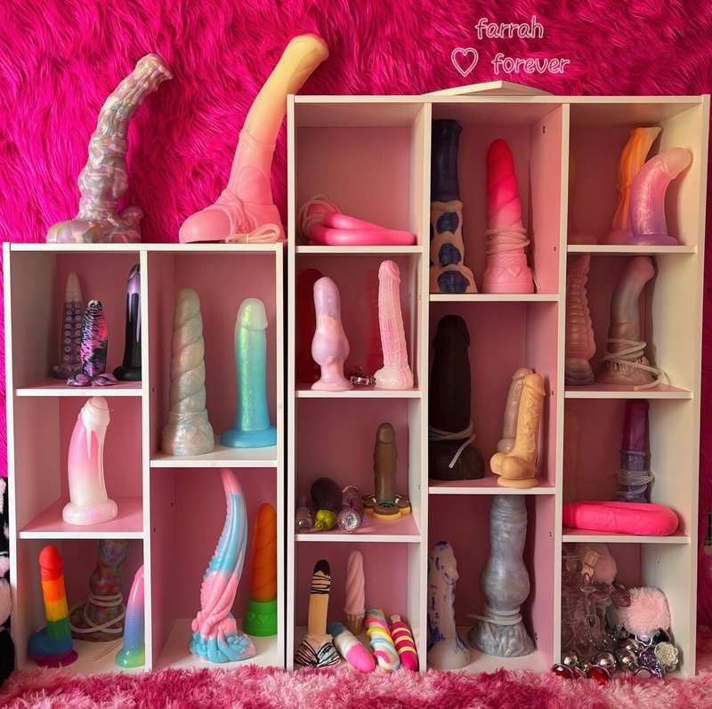 I had to get a second shelf to hold all my babies 🥹💕🤩